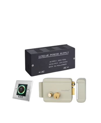 Paquete Kit Cerradura Eléctrica Derecha 